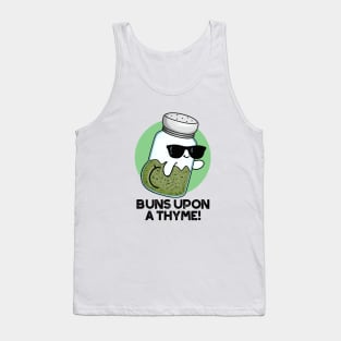 Buns Upon A Thyme Cute Herb Pun Tank Top